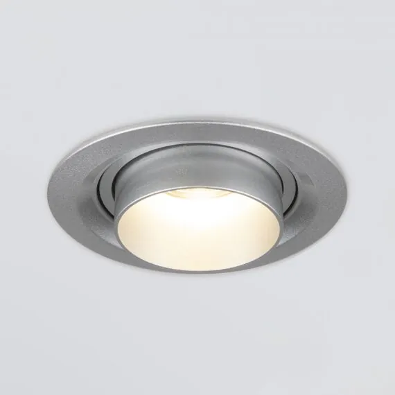 Elektrostandard a052479 9920 LED Светильник встраиваемый 15W 4200K серебро, изображение 4