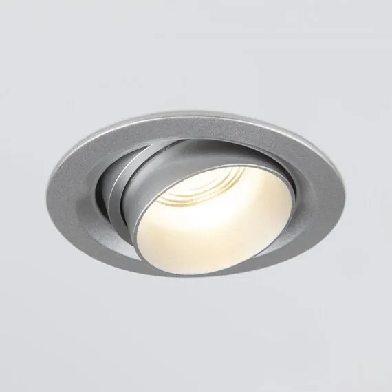 Elektrostandard a052479 9920 LED Светильник встраиваемый 15W 4200K серебро, изображение 5