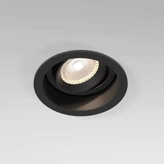 Elektrostandard a065466 25014 01 светильник встраиваемый черный