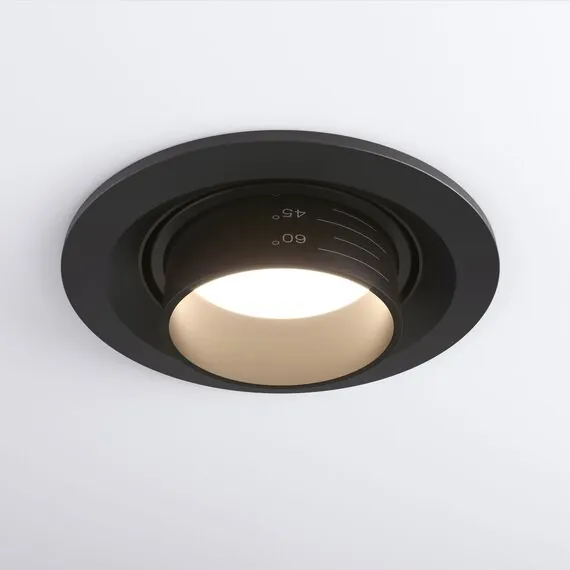 Elektrostandard a052478 9920 LED Светильник встраиваемый 15W 4200K черный, изображение 3