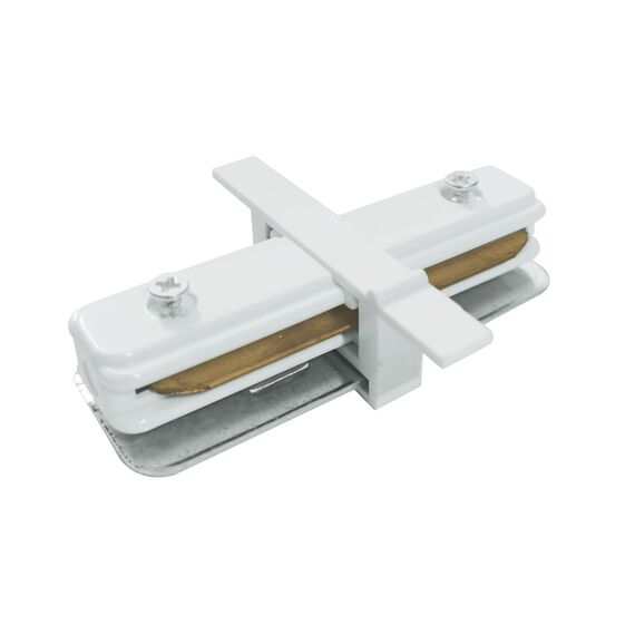 Elektrostandard a049557 TRCM-1-I-WH Коннектор прямой для однофазного встраиваемого шинопровода (белый)