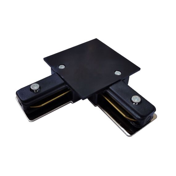 Elektrostandard a049560 TRCM-1-1-L-BK Коннектор угловой для однофазного встраиваемого шинопровода (черный)