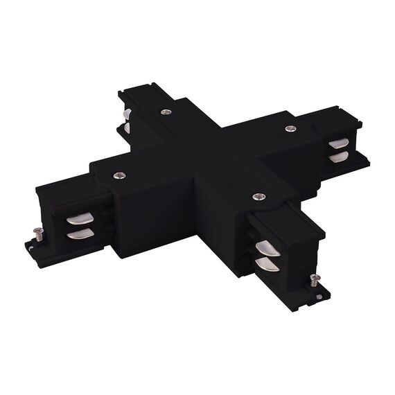 Elektrostandard a039509 TRC-1-3-X-BK Соединитель электрический Коннектор X-образный для трехфазного шинопровода (черный) /