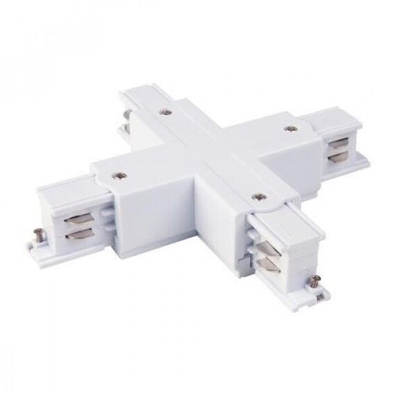 Elektrostandard a060091 Коннектор X-образный для трехфазного шинопровода (белый) 85117/00
