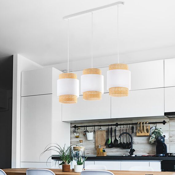 TK Lighting a058465 6531 Подвесной светильник Boho White, изображение 2