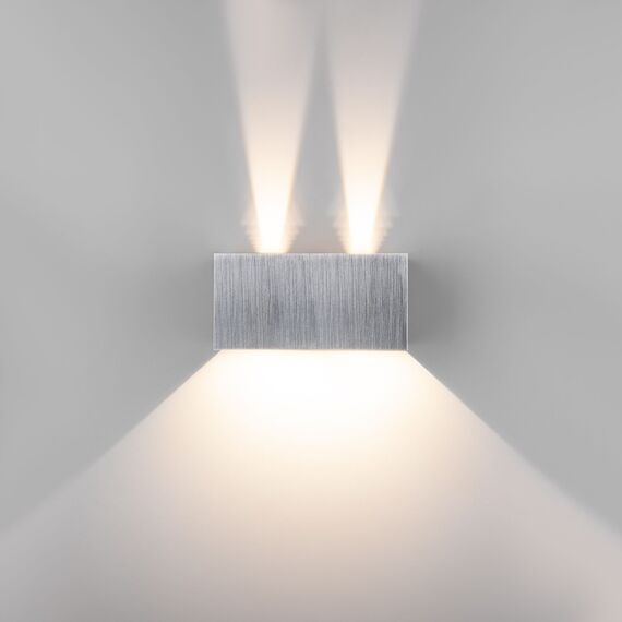 Elektrostandard a057137 35137/W Светильник садово-парковый со светодиодами WINNER DOUBLE LED алюминий, изображение 3