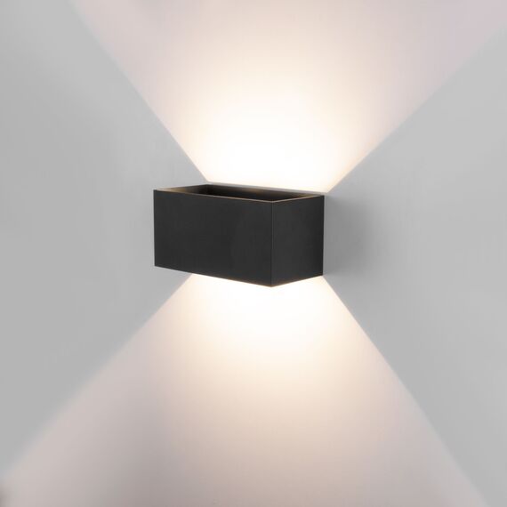 Elektrostandard a057136 35137/W Светильник садово-парковый со светодиодами WINNER DOUBLE LED черный, изображение 4