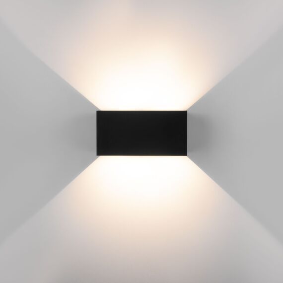 Elektrostandard a057136 35137/W Светильник садово-парковый со светодиодами WINNER DOUBLE LED черный, изображение 5