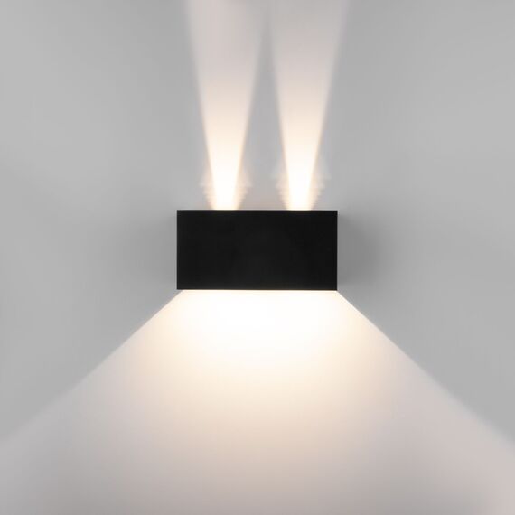 Elektrostandard a057136 35137/W Светильник садово-парковый со светодиодами WINNER DOUBLE LED черный, изображение 6