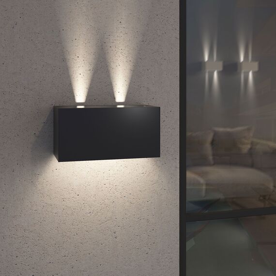 Elektrostandard a057136 35137/W Светильник садово-парковый со светодиодами WINNER DOUBLE LED черный, изображение 2