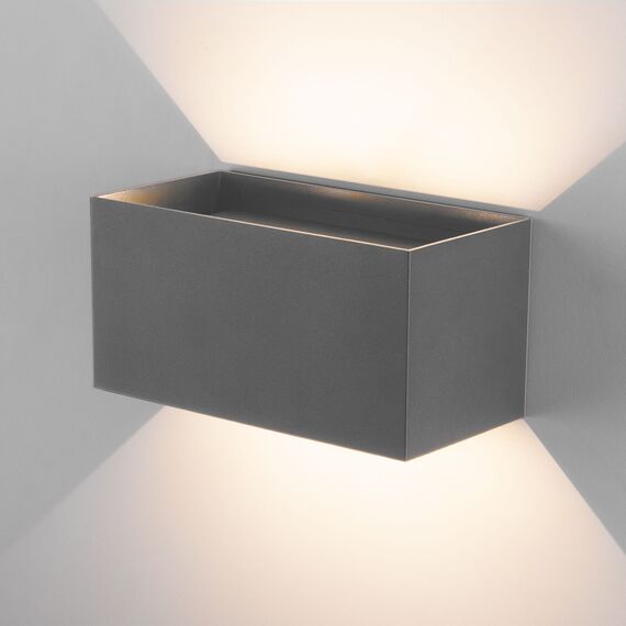 Elektrostandard a057135 35137/W Светильник садово-парковый со светодиодами WINNER DOUBLE LED серый