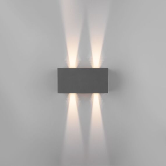 Elektrostandard a057135 35137/W Светильник садово-парковый со светодиодами WINNER DOUBLE LED серый, изображение 4