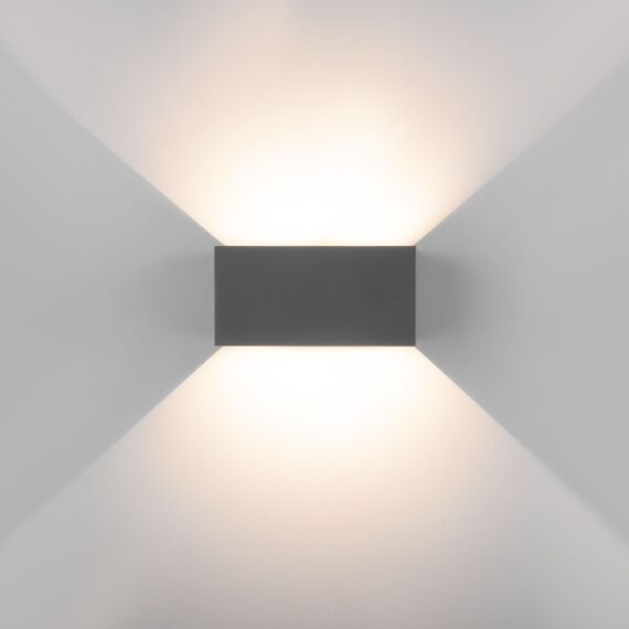 Elektrostandard a057135 35137/W Светильник садово-парковый со светодиодами WINNER DOUBLE LED серый, изображение 5