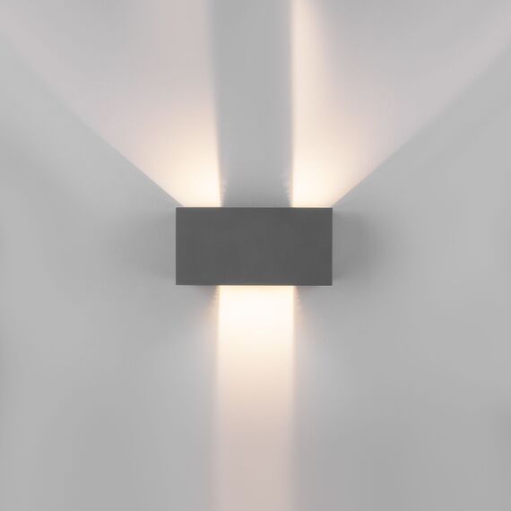 Elektrostandard a057135 35137/W Светильник садово-парковый со светодиодами WINNER DOUBLE LED серый, изображение 7