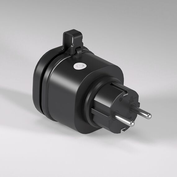 Elektrostandard a065376 76103 00 Умная розетка с мониторингом энергопотребления черный IP44