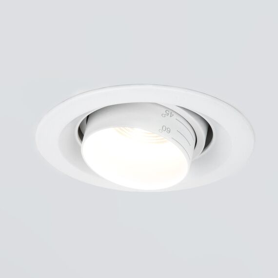 Elektrostandard a064031 9919 LED Светильник встраиваемый 10W 3000K белый