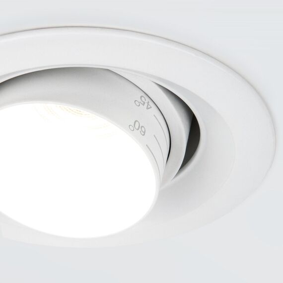 Elektrostandard a064031 9919 LED Светильник встраиваемый 10W 3000K белый, изображение 7