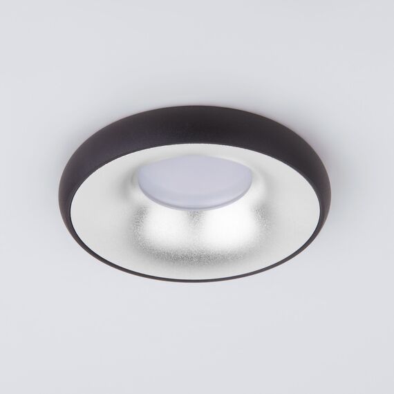 Elektrostandard a053349 118 MR16 Светильник встраиваемый серебро черный, изображение 2