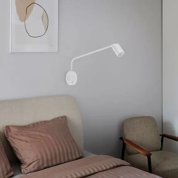 TK Lighting a065374 4744 Настенный светильник Logan White, изображение 3
