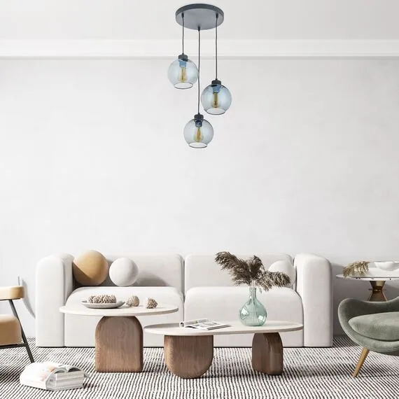 TK Lighting a049305 2819 Подвесной светильник Cubus Graphite, изображение 2