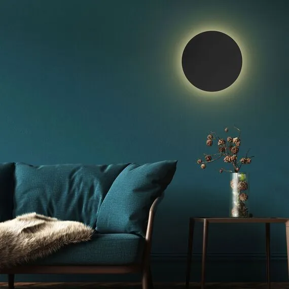 TK Lighting a065358 6014 Настенный светильник Luna Black, изображение 2