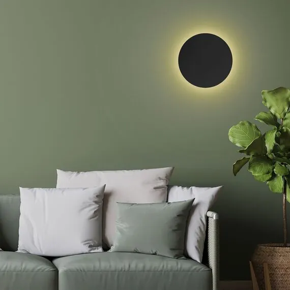 TK Lighting a065357 6013 Настенный светильник Luna Black, изображение 2
