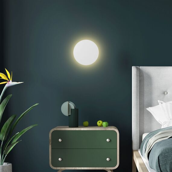 TK Lighting a065353 6009 Настенный светильник Luna White, изображение 2