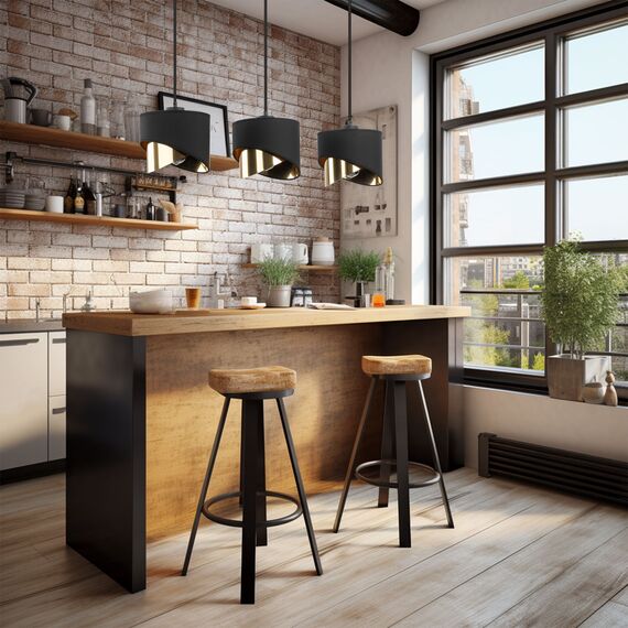 TK Lighting a066421 4877 Подвесной светильник Grant Black, изображение 2