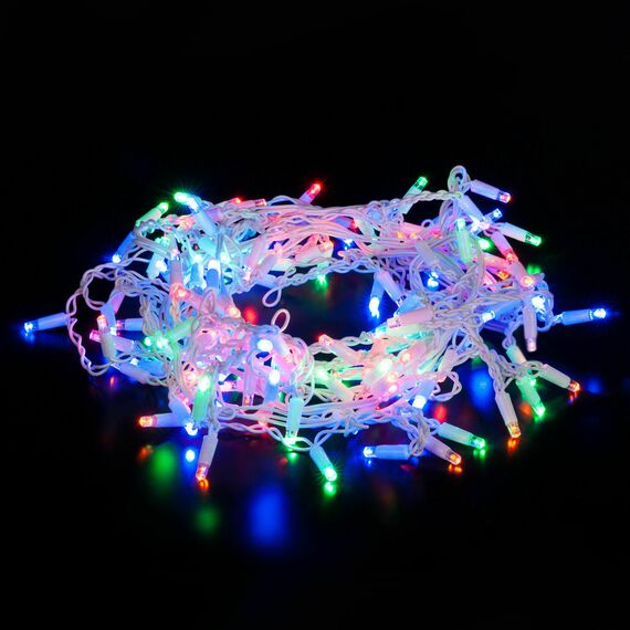 Eurosvet a060408 100-101 Гирлянда бытовая электрическая бахрома мульти, изображение 2