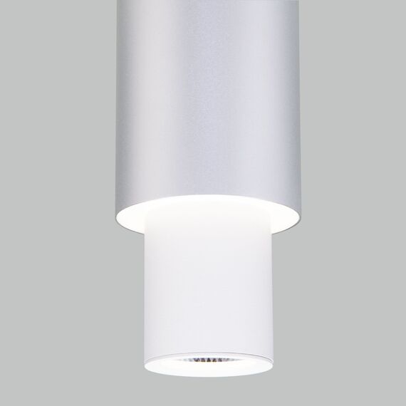 Eurosvet a051716 50204/1 LED Подвесной светильник белый/матовое серебро, изображение 3