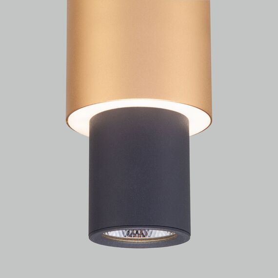 Eurosvet a051714 50204/1 LED Подвесной светильник черный/матовое золото, изображение 3