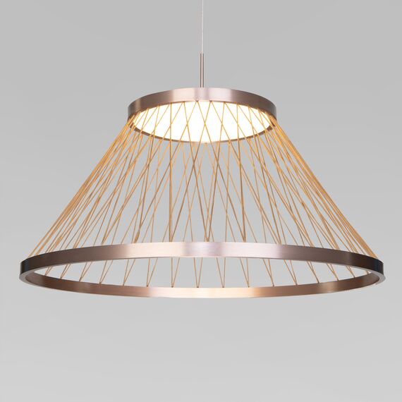 Eurosvet a069288 40017/1 LED Подвесной светильник коричневый, изображение 2
