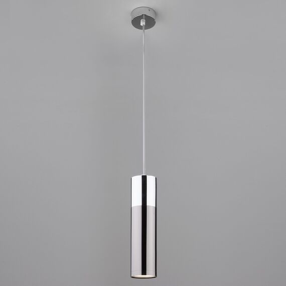 Eurosvet 00000084445 50135/1 LED Подвесной светильник хром/черный жемчуг