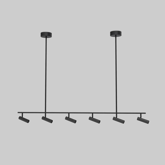 Eurosvet a068798 20252/6 LED Потолочный светильник черный