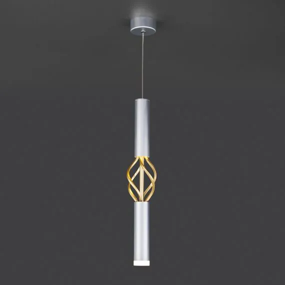 Eurosvet a049110 50191/1 LED Подвесной светильник матовое серебро/матовое золото, изображение 4
