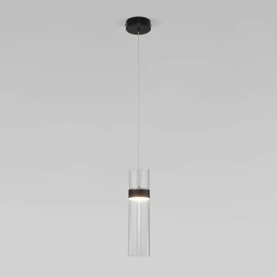 Eurosvet a061288 50244/1 LED Подвесной светильник черный/прозрачный