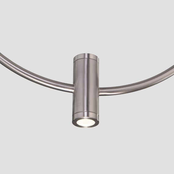 Eurosvet a065625 50257/1 LED Подвесной светильник никель, изображение 3