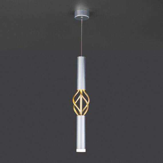 Eurosvet a049110 50191/1 LED Подвесной светильник матовое серебро/матовое золото, изображение 4