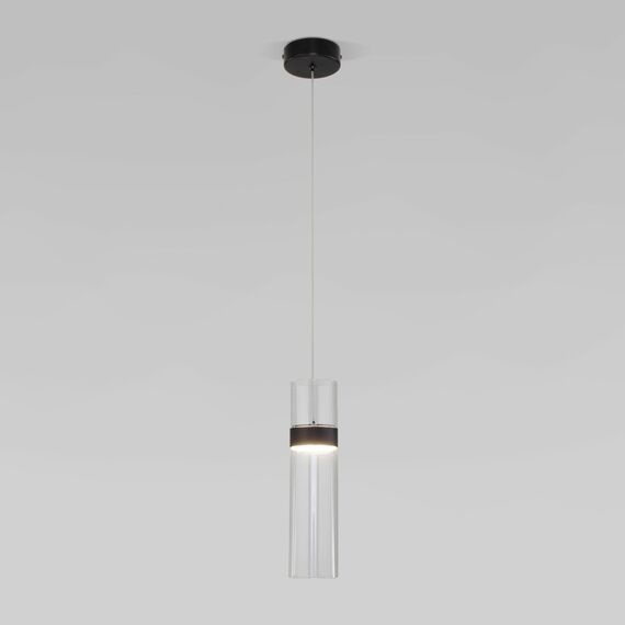 Eurosvet a061288 50244/1 LED Подвесной светильник черный/прозрачный