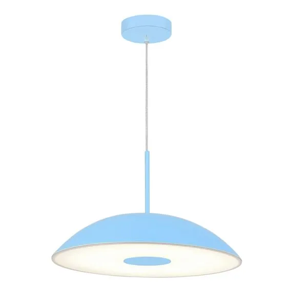 ST LUCE SL6128.703.01 Светильник подвесной ST-Luce Голубой/Голубой LED 1*24W 3000K