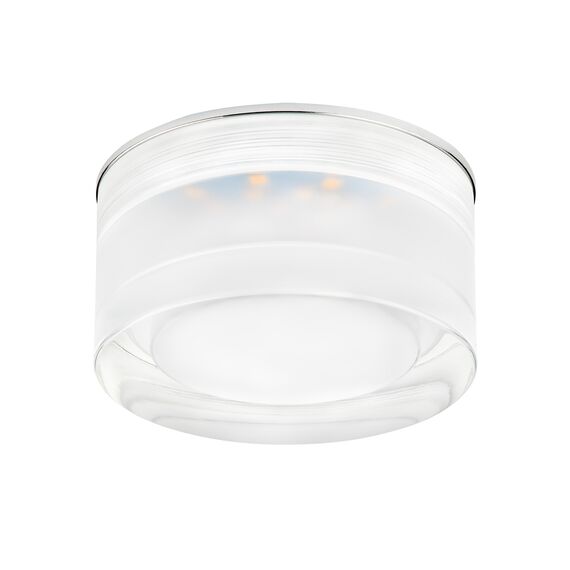 Lightstar 070232 Светильник ARTICO CYL LED 5W 400LM ХРОМ/ПРОЗРАЧНЫЙ/МАТОВЫЙ 3000K