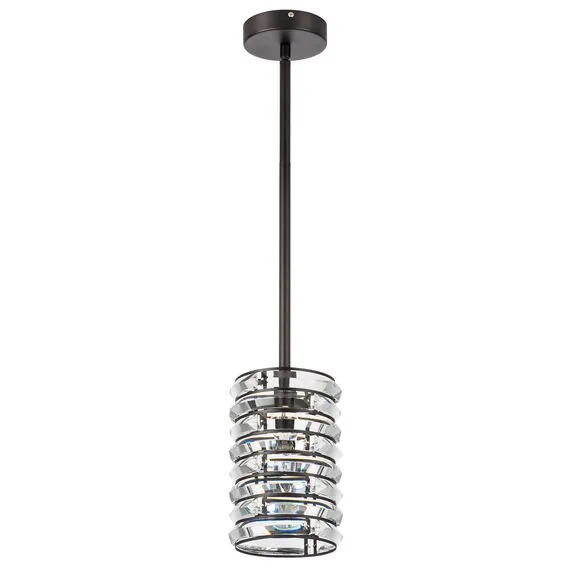 Lightstar 746018 Люстра AMERIGO 1х40W E14 УМБРА ПРОЗРАЧНЫЙ