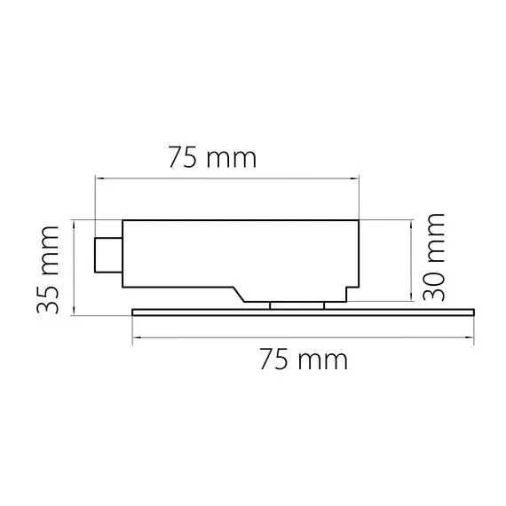Lightstar 592060 Трековое крепление ASTA с 1-фазным адаптером к 21381х/21481х  БЕЛЫЙ, изображение 2
