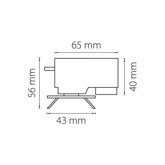 Lightstar 592027 Трековое крепление ASTA с 1-фазным адаптером к 05102x/05103x ЧЕРНЫЙ, изображение 4