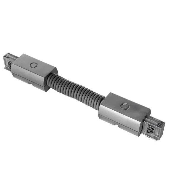 Lightstar 504159 Соединитель трековый трехфазный BARRA регулируемый гибкий СЕРЫЙ