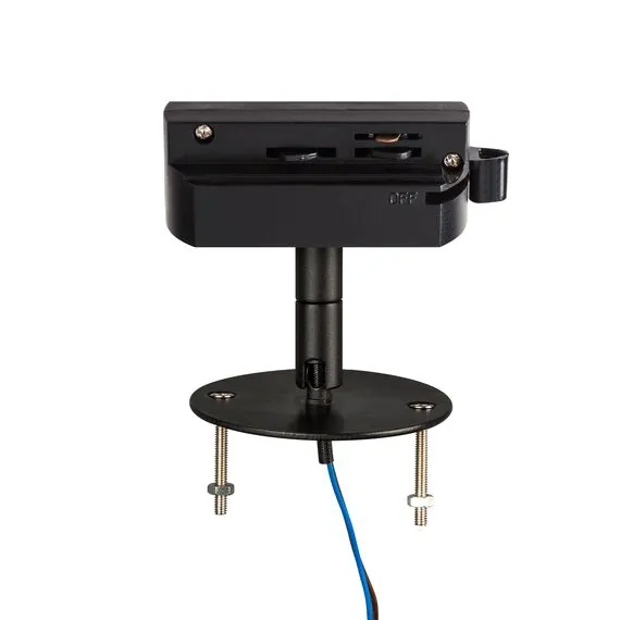 Lightstar 592087 Трековое крепление ASTA с 1-фазным адаптером к 2134xx (GX53)/2164хх (GU10) ЧЕРНЫЙ