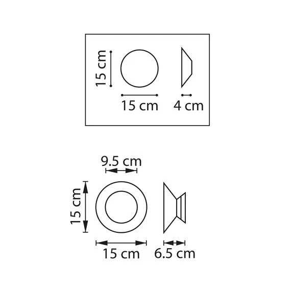 Lightstar 809108 Бра CELESTA LED 6W 280LM КОФЕЙНЫЙ 3000K, изображение 3