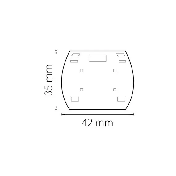 Lightstar 504166 Заглушка концевая трековая трехфазная BARRA БЕЛЫЙ, изображение 2
