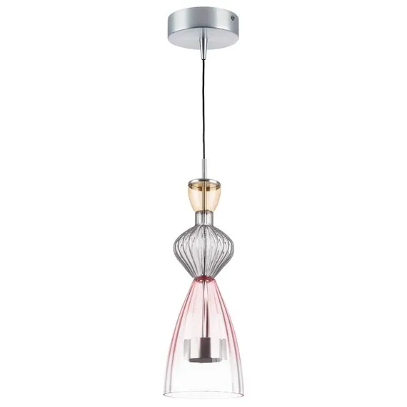 Lightstar 814003 Люстра BELLE LED 1х8W 450LM АЛЮМИНИЙ/МУЛЬТИКОЛОР 3000K