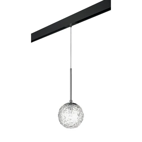 Lightstar PRO815210 Светильник д/1-фазн трека BARI 1х40W G9 ХРОМ/ЧЕРНЫЙ (815210+595007)